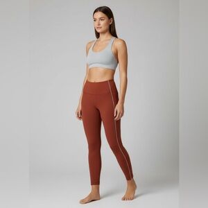 Nike Yoga Firewood Orange Tights